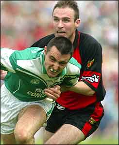 Fermanagh's Stephen Maguire makes no headqay against Burns