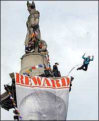 Gary Connery takes flight