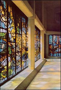 Stained glass windows