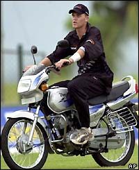 Vincent gets a special award for his batting performance