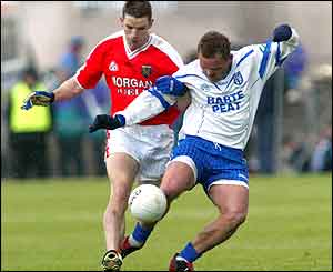Monaghan foward Michael Slowey