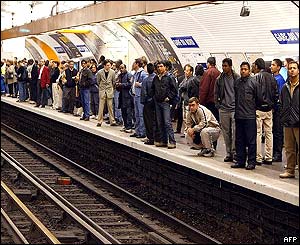 Paris metro station
