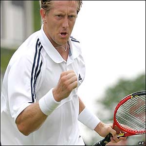 Jonas Bjorkman (Swe) beat Justin Gimelstob (US) 6-1 6-3 6-3 