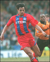 Chris Coleman in action for Crystal Palace