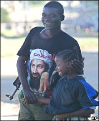 A fighter with allegiance to Osama Bin Laden