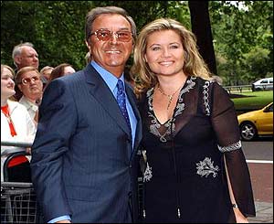 Des O'Connor and wife Jodie