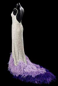 One of Dame Shirley Bassey's dresses (picture from Christie's)
