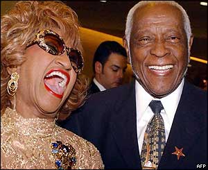 Celia Cruz and Pedro Knight