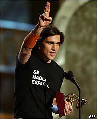 Colombian singer Juanes 