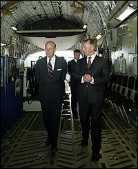 The Duke of Edinburgh at the Royal International Air Tattoo