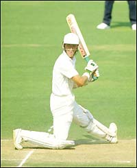Stewart in action against Sri Lanka at Lord's