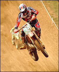 The British Motocross Championship on the Isle of Wight gave Karen-Jane Dudley the opportunity for this picture