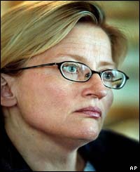 Anna Lindh in May 2003