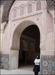 14th Century Ben Yusef Koranic School in Marrakech.
