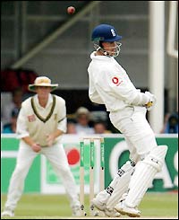 Marcus Trescothick in action for England