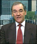 Sir Jeremy Greenstock, British Ambassador to UN