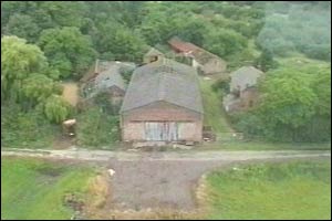 Farmhouse from the air