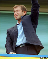 Chelseas owner Roman Abramovich 