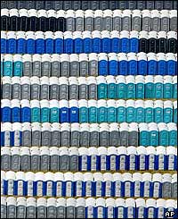 Portaloos at Downsview Park in Toronto