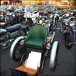 Motorbikes which were saved
