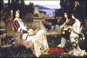  Saint Cecilia by John William Waterhouse (1849-1917) 