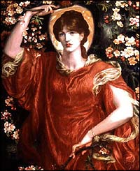 A Vision of Fiammetta by Dante Gabriel Rossetti