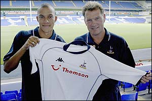 Glenn Hoddle welcomes new signing Bobby Zamora to White Hart Lane