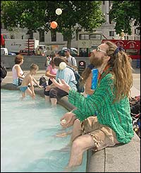 John Hayes, 39, whose parents were in the military, based in Libya 