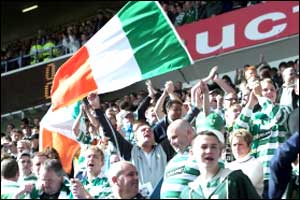 Celtic fans make sure their voices are heard
