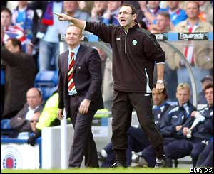 O'Neill shouts orders to his players