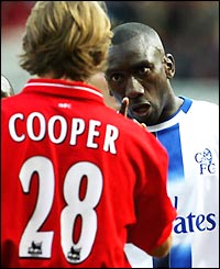 Cooper and Hasslebaink square up to each other