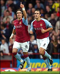 Angel equalizes for Villa in a tightly fought game