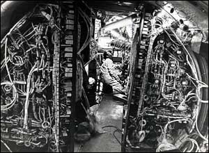 Concorde wiring being installed