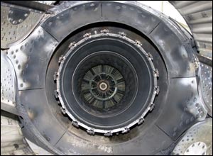 One of Concorde's four Rolls Royce/ SNECMA Olympus 593-610 engines
