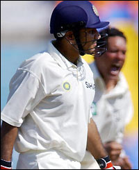 Indian opener Virender Sehwag