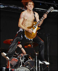 The Darkness play the main stage