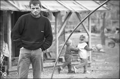 The Stojkovic family. Photo: ICRC/Agnes Montanari