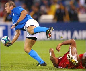 Italians up their game in the second half to win