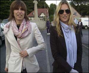 Chrissie Hynde and Kate Moss