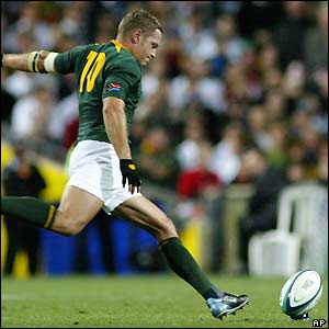 Koen's kicking lets South Africa down