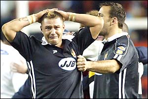 Wigan's Terry Newton is in tears after the Grand Final