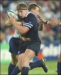 Prop Gavin Kerr attacks for Scotland
