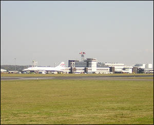 Concorde in Cardiff