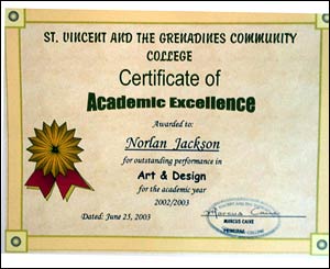 ST VINCENT, Norlan Jackson: 