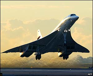 Take-off at JFK airport