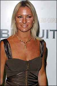 George Best's wife Alex at the Seabiscuit premiere