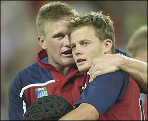 Phillip Eloff and Mike Hercus of the USA