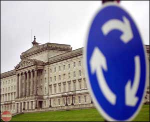 Going round in circles? The Northern Ireland Assembly was suspended more than a year ago 