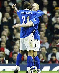 Mikael Forssell scores after 30 minutes