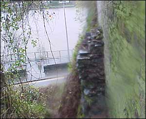 This part of the south wall dates back to 1244 and provides a good view of the bridge and river